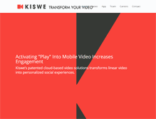 Tablet Screenshot of kiswe.com